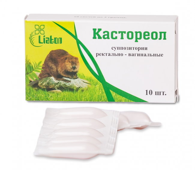 «КАСТОРЕОЛ» свечи ректально-вагинальные  в Краснодаре