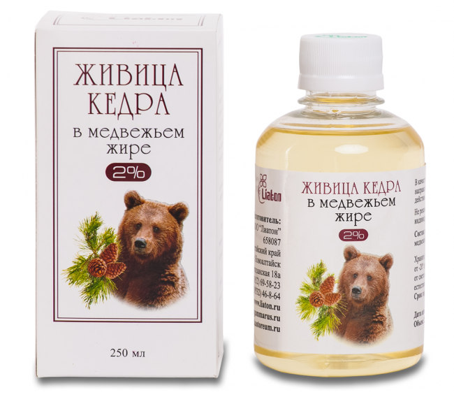 Медвежий жир с живицей  в Краснодаре
