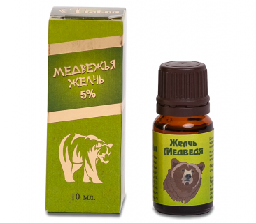 Медвежья желчь настойка 5%  в Краснодаре