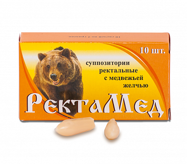 РектаМед свечи с медвежьей желчью  в Краснодаре