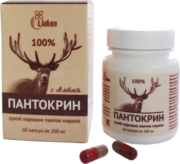 Пантокрин капсулы 0,2гр/60шт