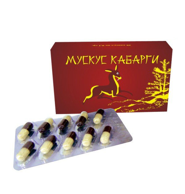Мускус кабарги в капсулах.  в Краснодаре